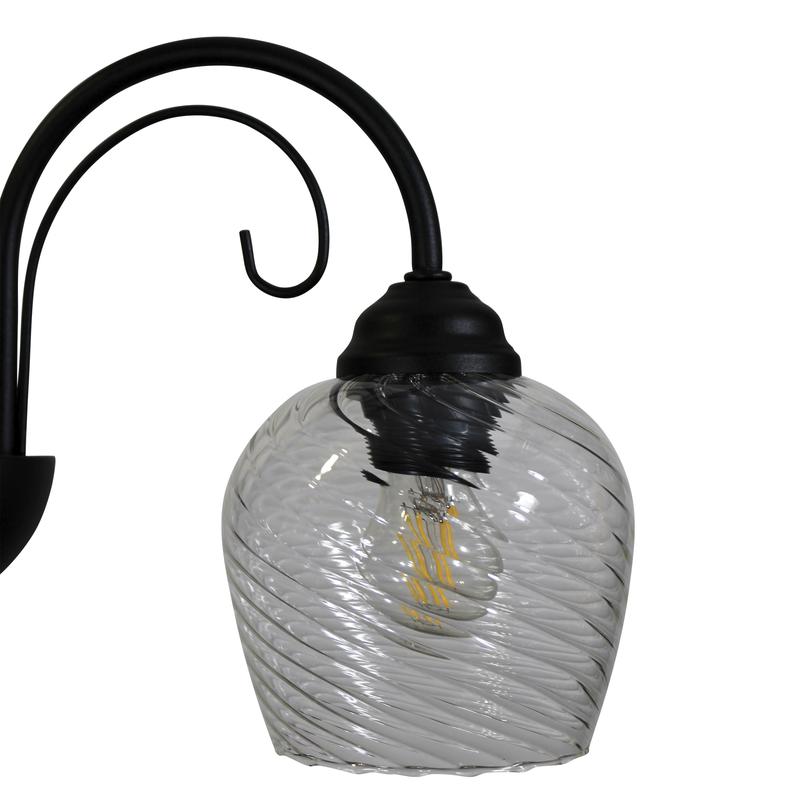  Светильник "Берта" 131 (плафон 8270) НСБ 01-3х60-158 Е27 ИУ черн. муар Элетех 1005404646 фото в каталоге от BTSprom.by