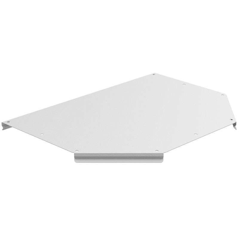 Крышка ответвителя Т-образ. осн.150 L380 сталь 0.8мм RAL 9016 ESCA 5 IEK ES5-RTD-150-08-RGA от BTSprom.by