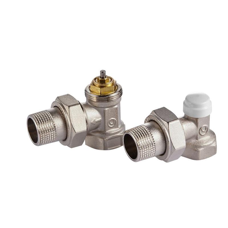  Набор термостатический для радиатора угловой 1/2дюйм М30х1.5 Royal Thermo НС-1442896 фото в каталоге от BTSprom.by