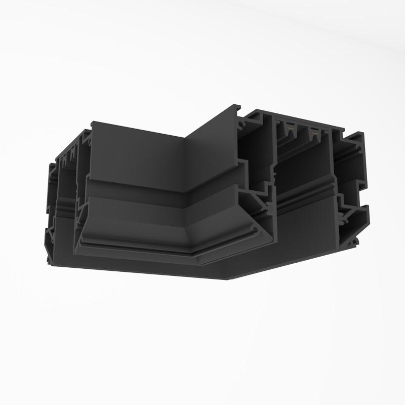 элемент угловой 90град. трека smart one алюм. черн. denkirs tr2026-bk от BTSprom.by