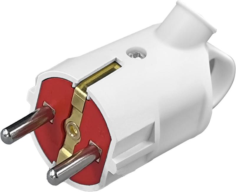 вилка aria с заземл. с ручкой arvia 40 01 1000 003 от BTSprom.by