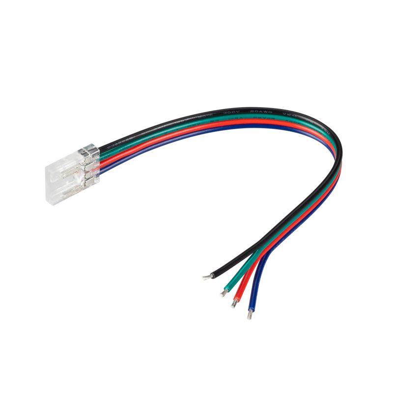 коннектор cob-rgb-10mm-4pin-stw-l150 лента-провод arlight 042064 от BTSprom.by