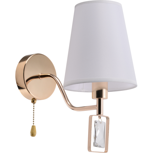  Бра Cristal 2095-401 настенный 1хЕ14 40Вт классика с выключателем Rivoli Б0062119 фото в каталоге от BTSprom.by