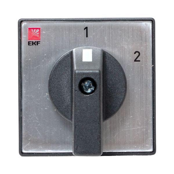  Переключатель кулачковый ПК-1-31 1П 25А "1-2" EKF pk-1-31-25 фото в каталоге от BTSprom.by
