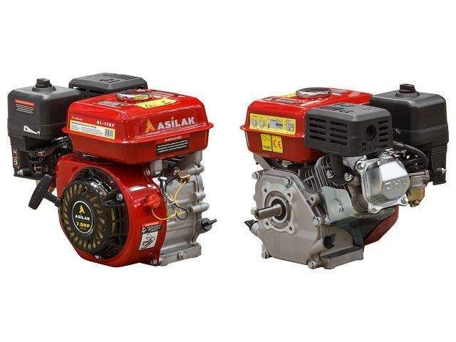 двигатель 7.0 л.с. бензиновый (цилиндрический вал диам. 20 мм.) (макс. мощность: 7.0 л.с, цилиндр. вал д.20 мм.) (asilak) от BTSprom.by