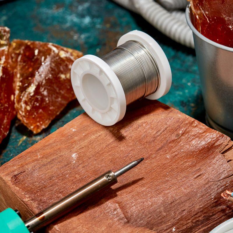  Припой ПОМ-3 100г d1мм (олово 97% медь 3%) бессвинцовый ГОСТ 21931-76 катушка Rexant 09-3501 фото в каталоге от BTSprom.by