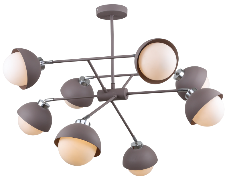 люстра clara 3143-308 8хe14 40вт модерн rivoli б0055474 от BTSprom.by