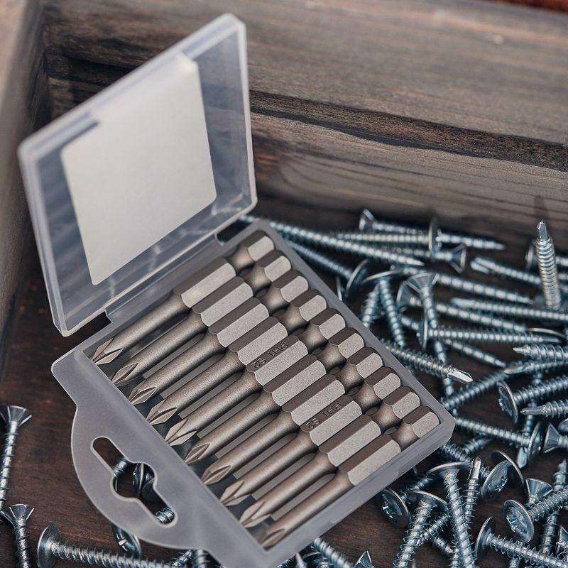  Бита PH1х50мм для шуруповерта (уп.10шт) Kranz KR-92-0413 фото в каталоге от BTSprom.by