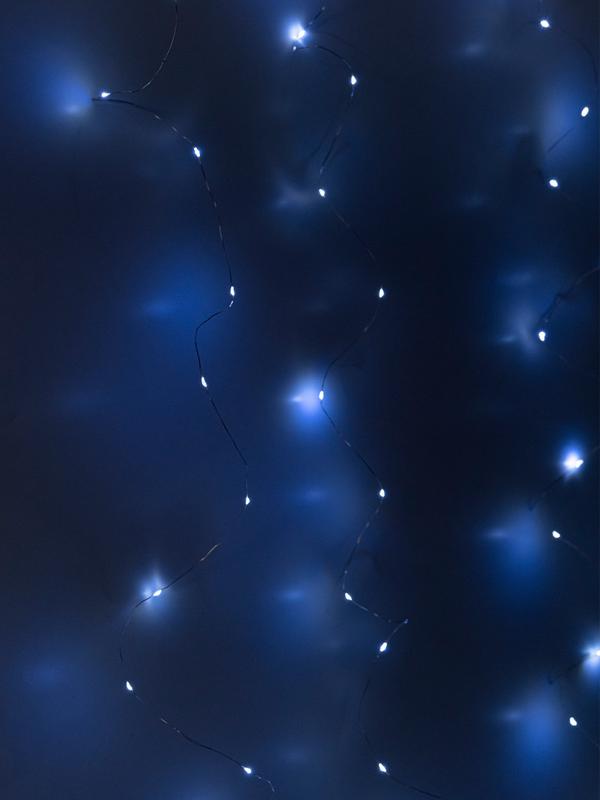  Гирлянда "Занавес" ICLLDM200W-C 200LED бел. 3х2м 8 режимов IP20 SHLights 4690601054340 фото в каталоге от BTSprom.by