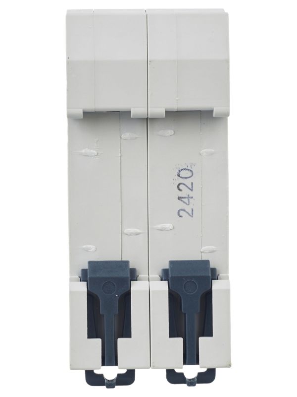  Выключатель автоматический модульный 2п C 20А 4.5кА ВА47-29 GENERICA MVA25-2-020-C фото в каталоге от BTSprom.by