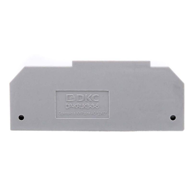 компенсатор ширины для клемм krukb-3-5 (уп.100шт) dkc dp-krukb-3-5 от BTSprom.by
