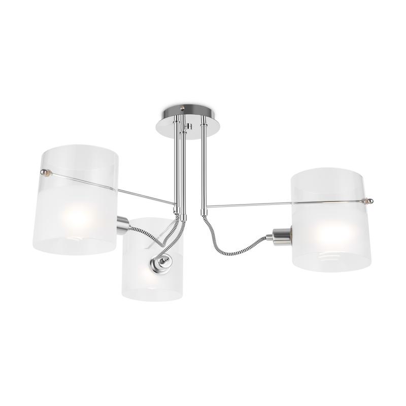  Люстра Ampera 40Вт E14х3 IP20 Freya FR2023PL-03CH фото в каталоге от BTSprom.by