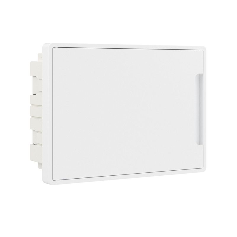 щиток встраиваемый фрейм (frame) 12мод. с бел. дверцей с 2 шинами pen на 6 и 8 отверст. бел. dkc f12b1ww от BTSprom.by