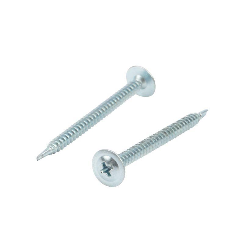  Саморез с прессшайбой ПШС сверло 4.2х50 (уп.200шт) Kranz KR-01-3362-009 фото в каталоге от BTSprom.by