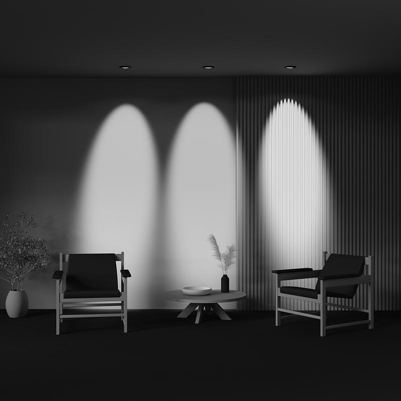  Светильник Lens 12Вт 4000К 70град. встраив. Maytoni DL105-12W4K-B фото в каталоге от BTSprom.by