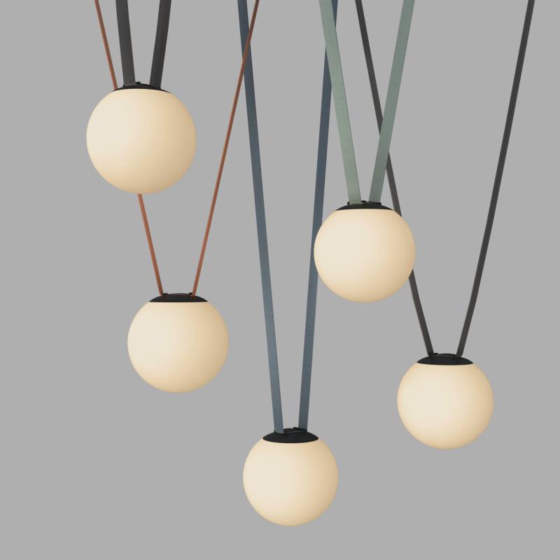  Светильник для трека-ремня Belty Orb 10Вт 3000К IP20 48В DC 180х181мм RA90 120град. со светодиодом акрил бел. DENKIRS 760232 фото в каталоге от BTSprom.by