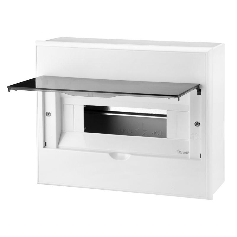  Бокс пластиковый ЩРН-П-12 IP41 бел. Kranz KR-11-0312 фото в каталоге от BTSprom.by
