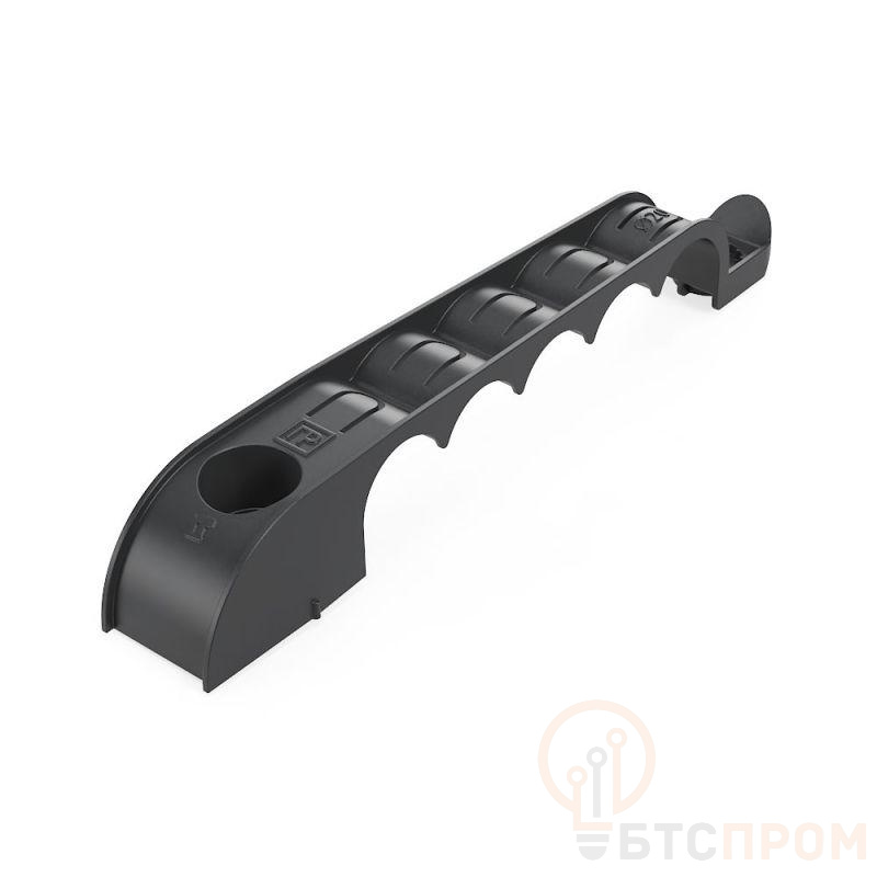 Держатель труб d20мм для прямого монтажа односторонний на 5 мест черн. (уп.20шт) Промрукав PR13.03283 фото в каталоге от BTSprom.by  Держатель труб d20мм для прямого монтажа односторонний на 5 мест черн. (уп.20шт) Промрукав PR13.03283 фото в каталоге от BTSprom.by