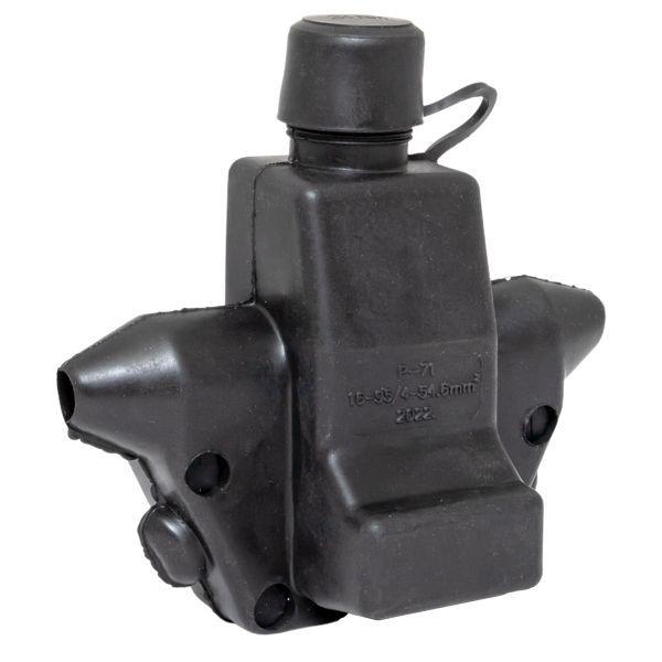  Зажим ответвительный влагозащищенный P71 16-95кв.мм / 4-54.6кв.мм EKF p-71 фото в каталоге от BTSprom.by