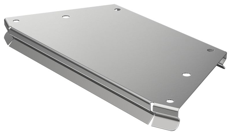 Крышка для угла 45град. осн.100 L219 сталь 0.8мм ESCA 5 IEK ES5-PGD-45-100-08 от BTSprom.by