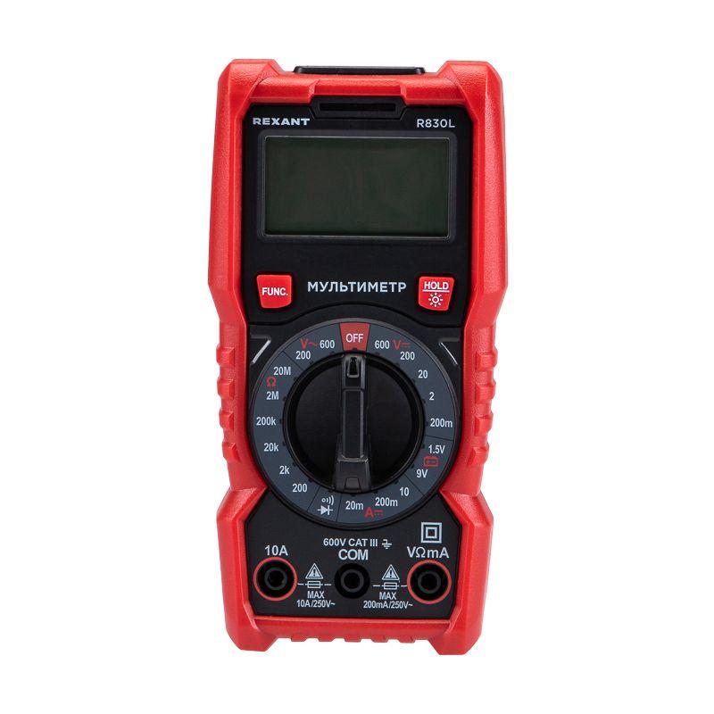  Мультиметр портативный R830L Rexant 13-3106 фото в каталоге от BTSprom.by