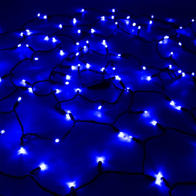 гирлянда "нить" 120 led уличная 12м соед. до 10шт син. shlights 4690601041968 от BTSprom.by