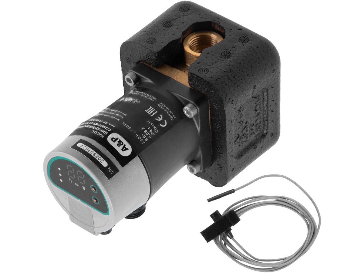 насос циркуляционный comfort-es ii 15-1.5, a&p (8 вт, 930 л/ч, 1,5 м, для гвс) ap118h003 от BTSprom.by