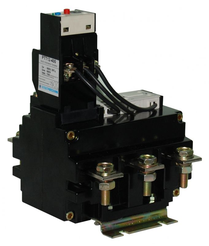 реле тепловое токовое ртт12-400 200-300а ухл4 660в/50гц 1з+1р автомат. и ручной возврат ip00 электротехник et503115 от BTSprom.by