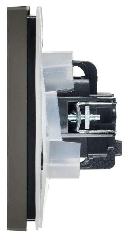  Розетка СП FORTE&PIANO 16А IP44 FP321 с заземл. защ. шторки с крышкой винт. крепл. сер. IEK FP-R16-16-44-K03 фото в каталоге от BTSprom.by