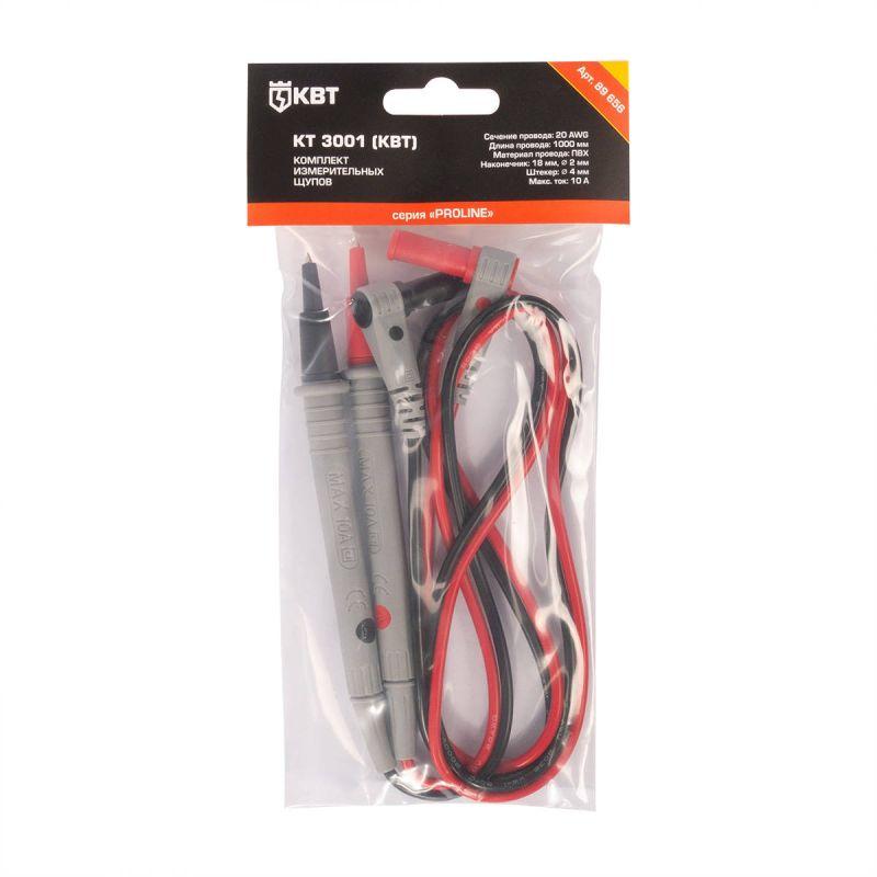  Комплект щупов КТ 3001 PROLINE КВТ 89656 фото в каталоге от BTSprom.by