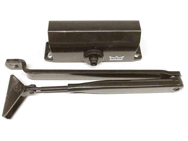 доводчик дверной гидравлический dorma ts nano (20-45кг) темно-коричневый 8010056 от BTSprom.by