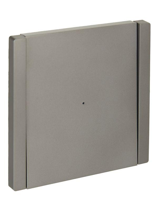 выключатель 1-кл. сп forte&piano 10а fp502 с индикацией сталь iek fp-v10-1-10-1-k46 от BTSprom.by