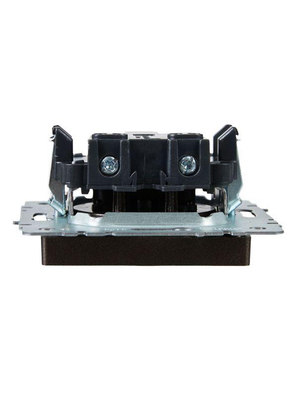  Розетка СП BRITE РСш10-2-БрТБ 10А без заземл. защ. шторки механизм бронза IEK BR-R13-10-K45 фото в каталоге от BTSprom.by