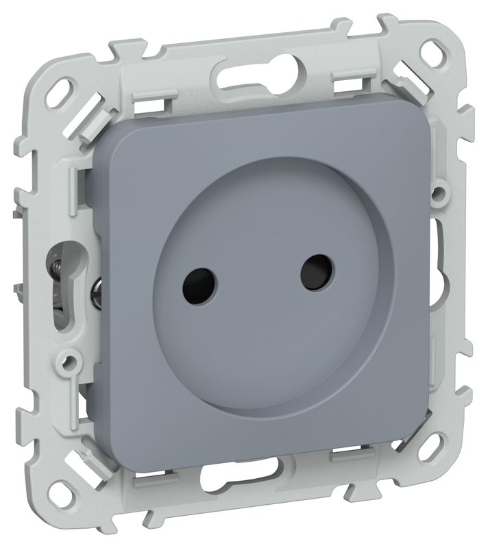 розетка сп flite рсш01-0-флм 10а без заземл. с защ. шторками механизм маренго iek fi-r13-10-k35 от BTSprom.by