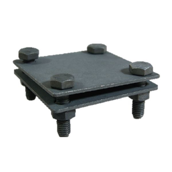 зажим для продольного соединения полосы 50 мм (пластина 70х80мм) ekf lp-g3106 от BTSprom.by