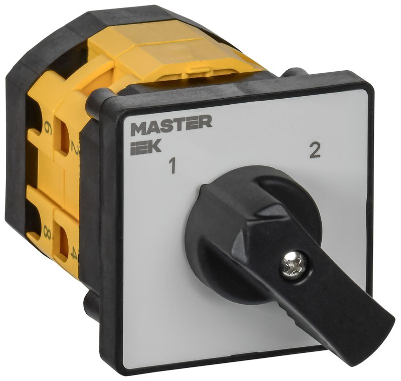 переключатель кулачковый 10а (сх. 55) стандартная рукоятка iek mi-cs10-010-055 от BTSprom.by