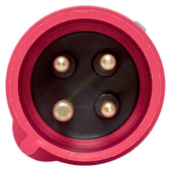  Вилка переносная 024 3Р+РЕ 32А 380В IP44 PROxima EKF ps-024-32-380-PRO фото в каталоге от BTSprom.by