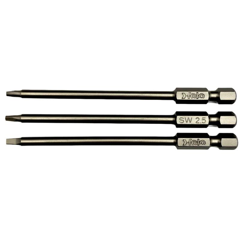 бита industrial hex 2.5х100 (уп.3шт) felo 03425110 от BTSprom.by