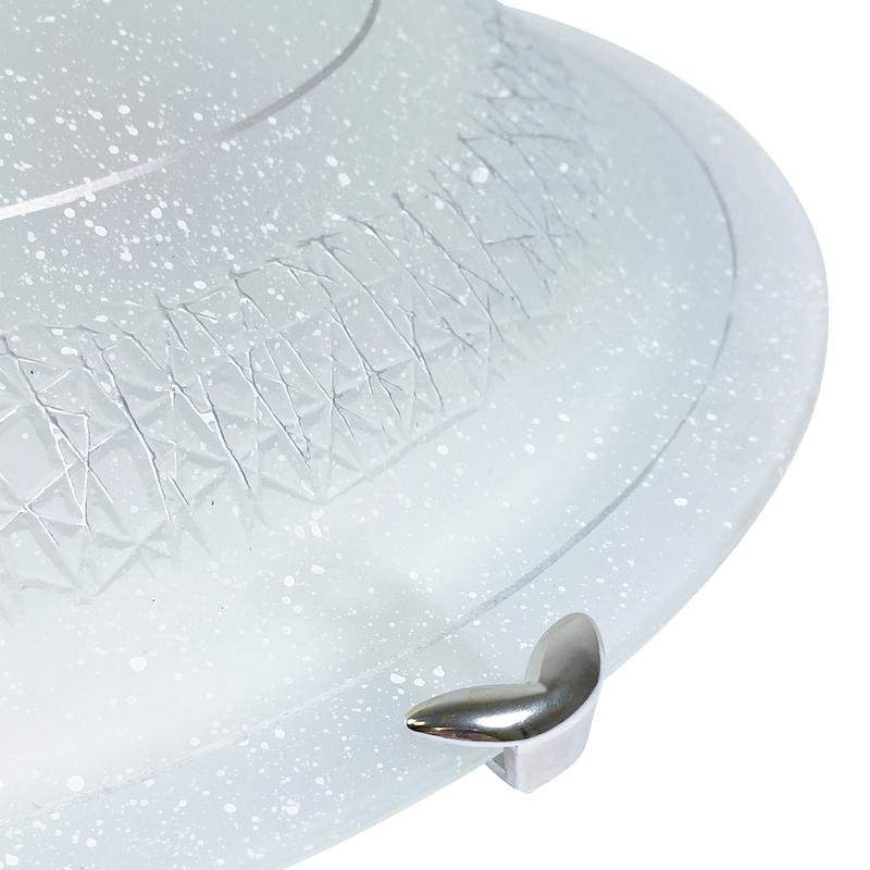  Светильник НПБ 01-2х60-135 "Сюзи" d400 М12 2х60Вт E27 IP20 серебр./клипса хром (инд. упак.) Элетех 1005201267 фото в каталоге от BTSprom.by