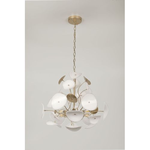  Люстра Albertina 4124-304 40Вт 8хE14 дизайн Rivoli Б0068032 фото в каталоге от BTSprom.by