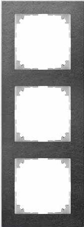  Рамка 3-м M-Pure Decor сланец/алюм. SchE MTN4030-3669 фото в каталоге от BTSprom.by