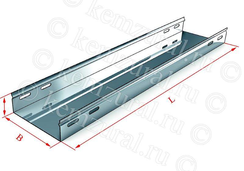Лоток листовой неперфорир. 200х65 L2000 1.5мм ЛМГЗ УТ2.5 КЭМЗ 237 203323 15 от BTSprom.by