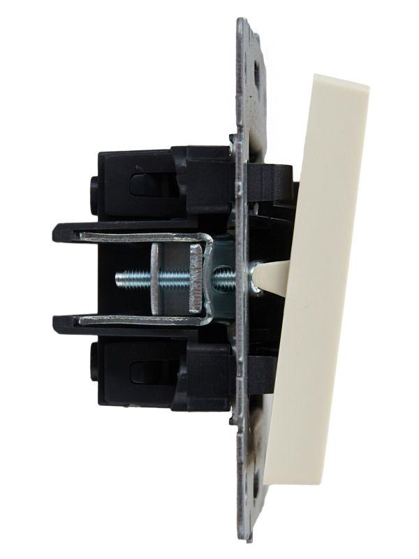  Выключатель жалюзи СП BRITE ВС10-1-5-БрКр 10А механизм беж. IEK BR-V15-0-10-K10 фото в каталоге от BTSprom.by