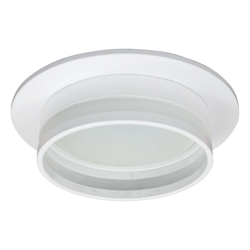 светильник потолочный встраиваемый 15вт 230в gx53 бел. круг без лампы dl502 luna feron 51089 от BTSprom.by