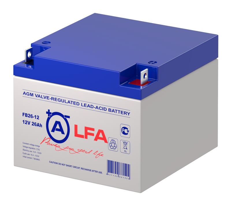 аккумулятор 12в 26а.ч lfa fb26-12 lfa от BTSprom.by