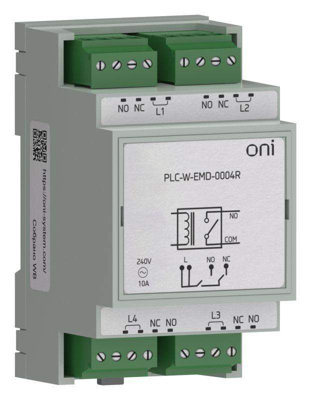 расширение 4 do 230в плк w. oni plc-w-emd-0004r от BTSprom.by
