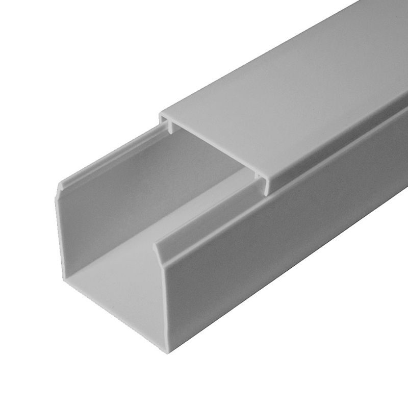 кабель-канал 40х40 l2000 с двойн. замком ral 7035 сер. промрукав pr03.0076 от BTSprom.by