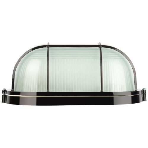  Светильник НБП 04-100-002 1х100Вт E27 IP54 акватермо алюм./стекло овал с решеткой черн. Эра Б0063913 фото в каталоге от BTSprom.by