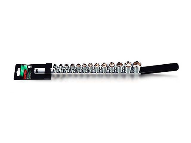 набор головок 3/8" 7-21мм 6гр. 13шт на подвесе toptul gaaq1310 от BTSprom.by