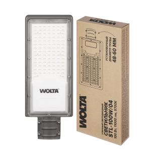 светильник светодиодный stl-100w/04 100вт 5700к ip65 11000лм 420х160х57мм уличный консольный wolta pro от BTSprom.by